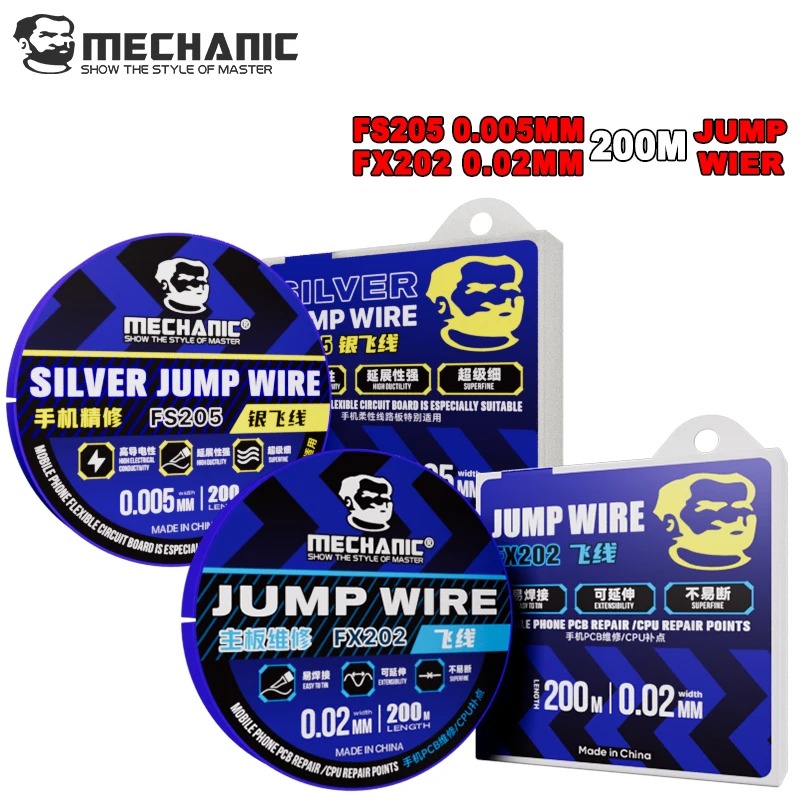 Jumper Wire Kit - MECHANIC FX202 0.02mm FS205 0.005mm Motherboard