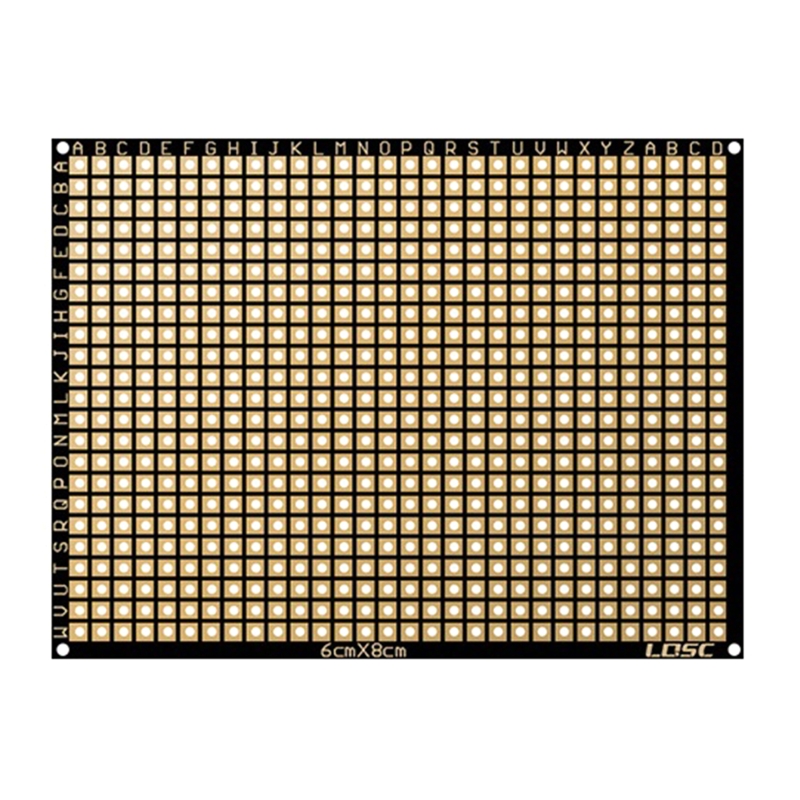Pcb Prototyping Board - 60x80mm Soft Thin PCB Flexible Double