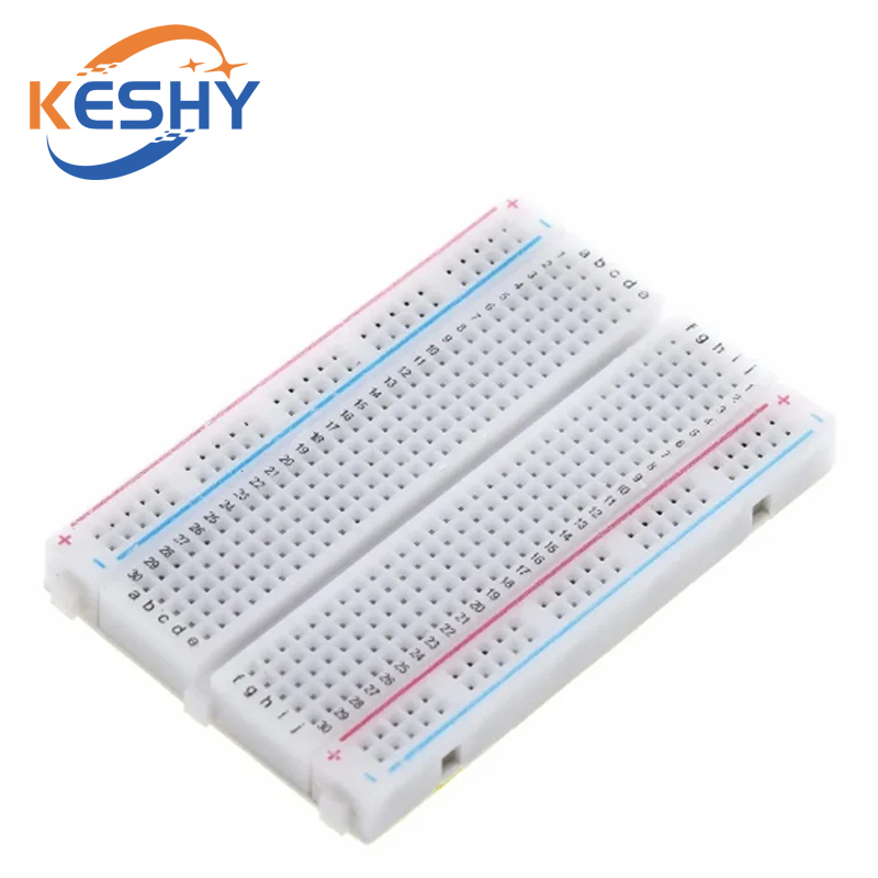 Breadboard 400 Point - 400 Tie Points Solderless PCB Breadboard