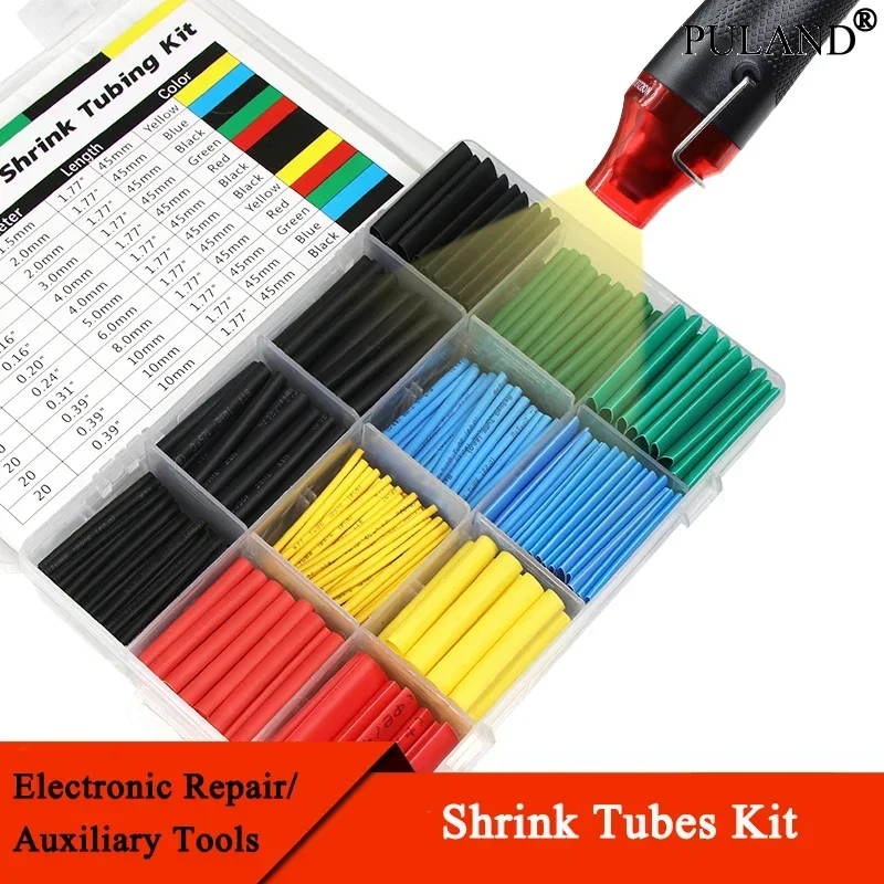 Jumper Wire Kit - 127/328/580pcs Heat Shrink Tubing Wrapping kit