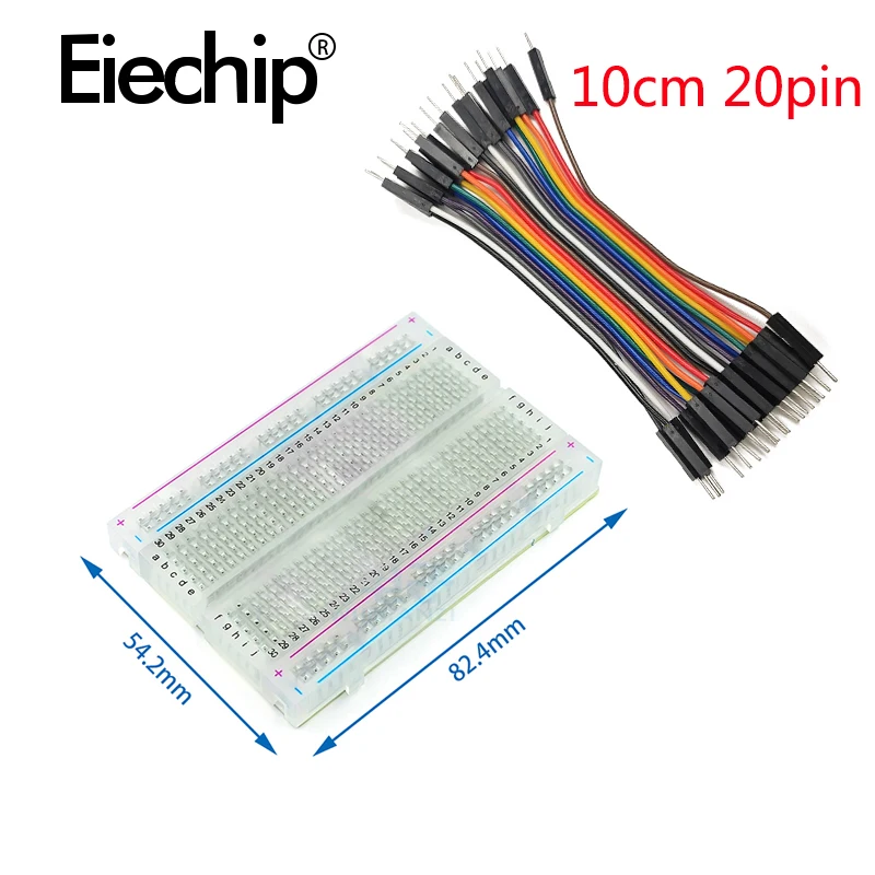 Breadboard 400 Point - 400 Points Solderless PCB Breadboard Mini
