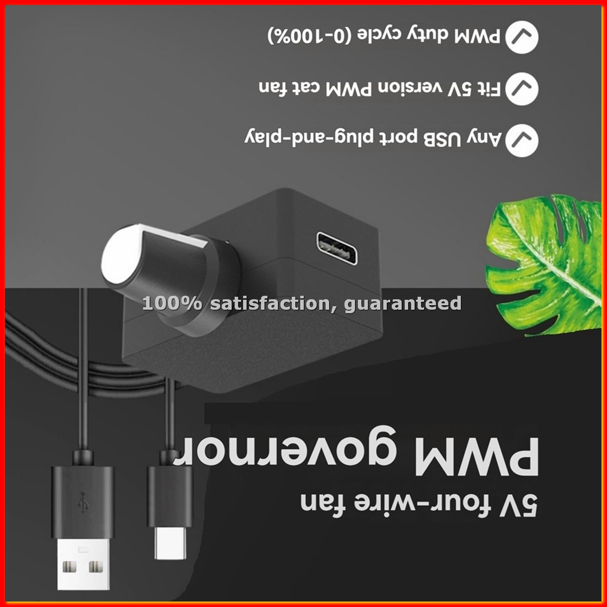 Usb C Cable - PWM Speed Controller 5V 4Pin PWM