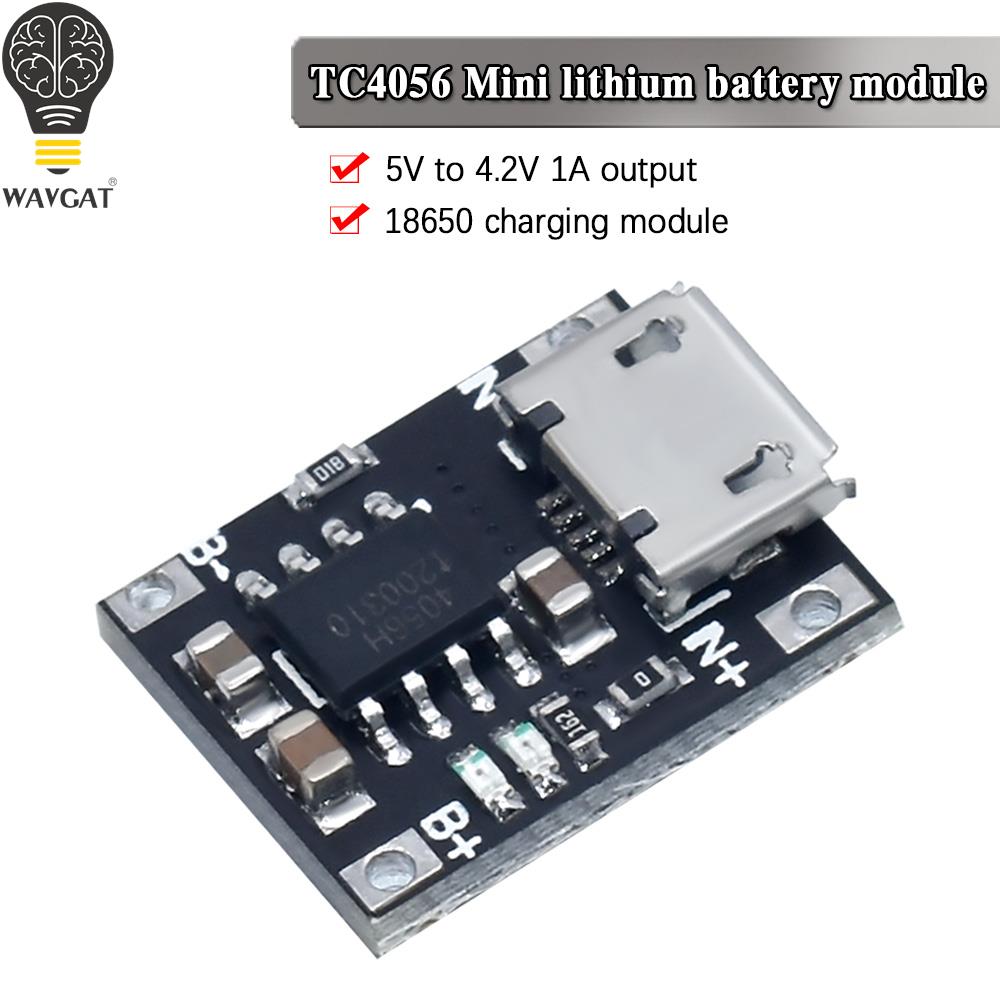 Tp4056 Module - WAVGAT 10PCS Single Lithium Battery Charger