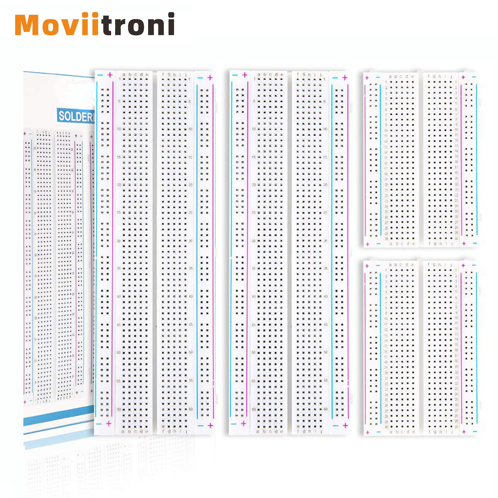 4pcs 400/830 Points Breadboard - Breadboard 400 Point review and price
