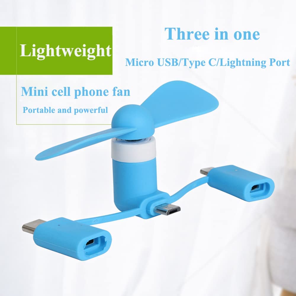 3 in 1 USB Powered Phone Fan f - Micro Usb Cable review and price