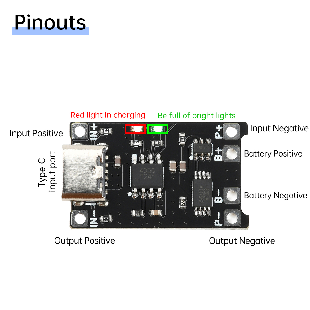 5pcs Type C DC 4-8V TP4056 Li- - Tp4056 Module review and price