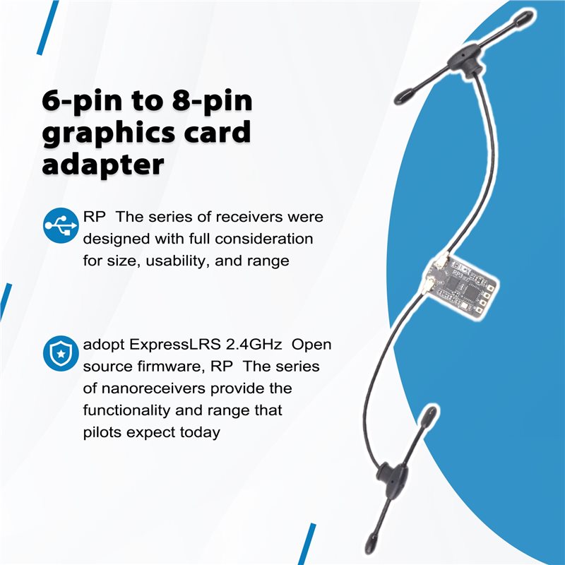 BEDW-RP3 Dual Antenna Receiver - Antenna 2.4Ghz review and price