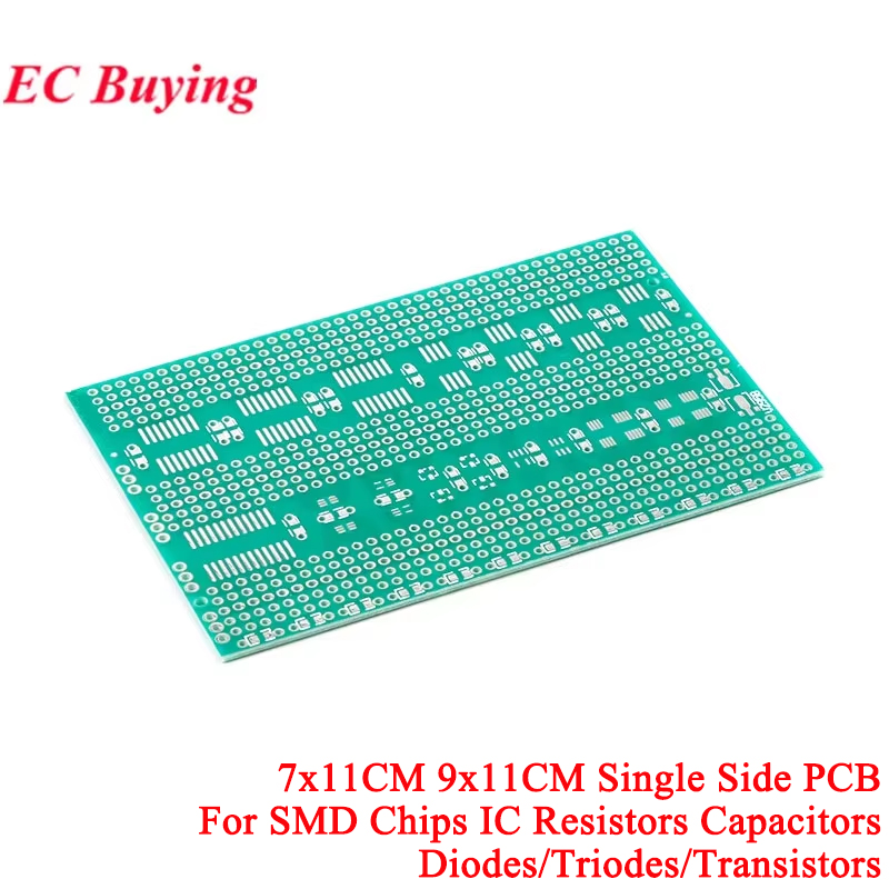 7x11cm 9x11CM Single Side SMD  - Pcb Prototyping Board review and price