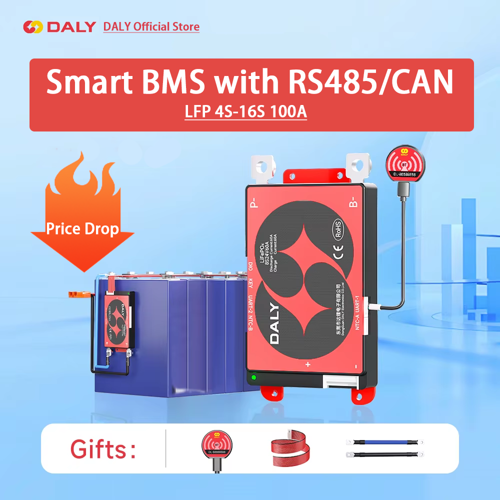 Daly Smart BMS 4S Lifepo4 12V  - Proto Board review and price