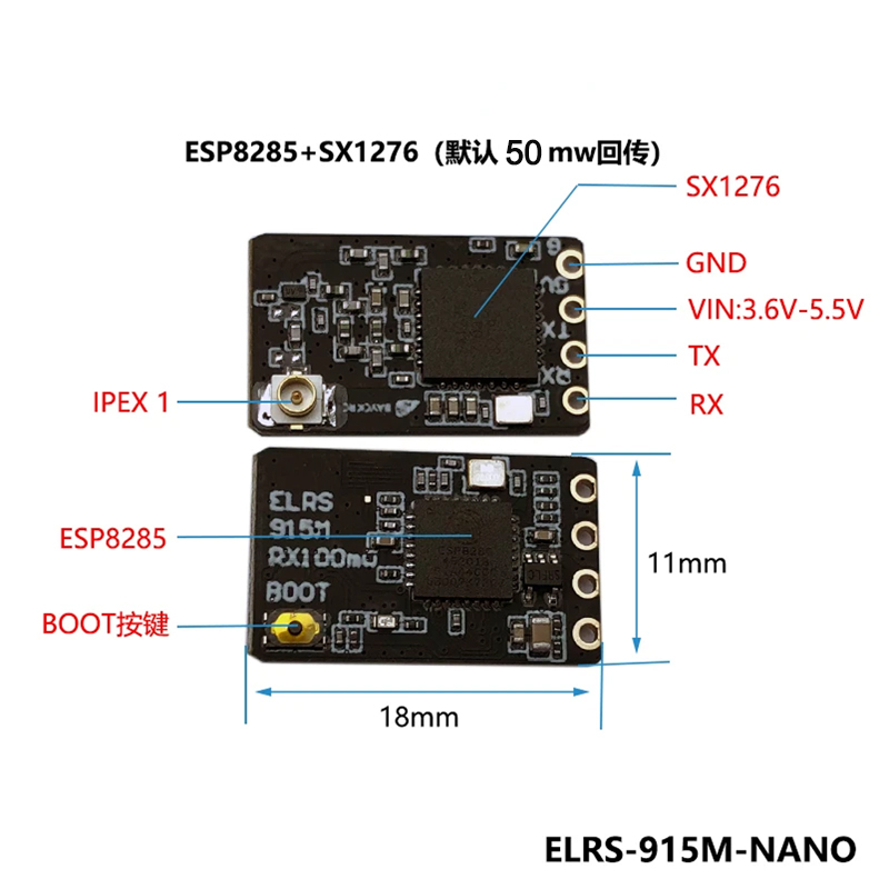 BAYCK ELRS 900MHz 915MHz NANO  - Ipex Connector review and price