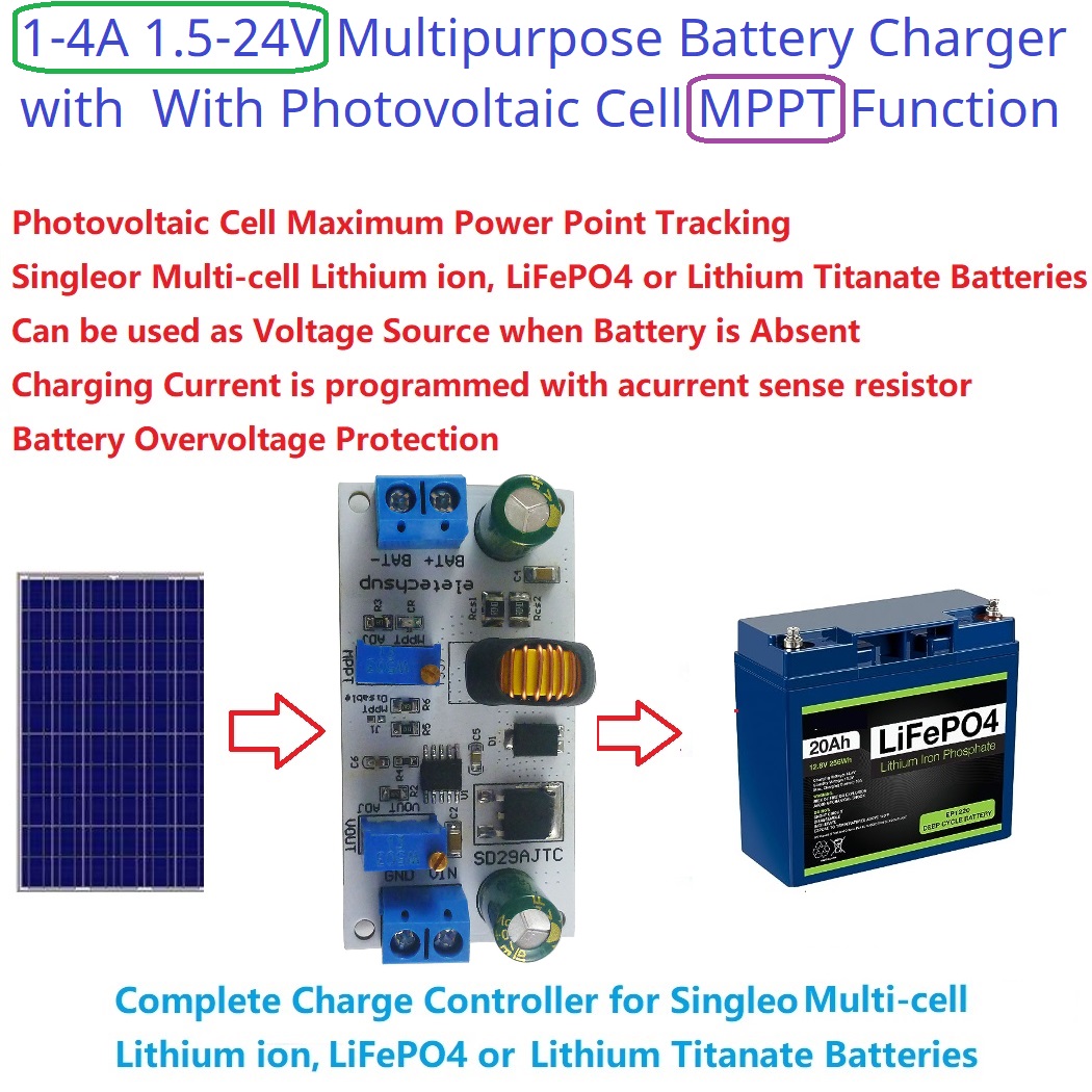 MPPT Solar Charge Controller M - Li Ion Charger Module review and price
