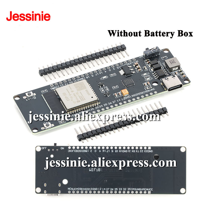 ESP32 Development Board with W - Esp32 Battery Holder Lipo review and price