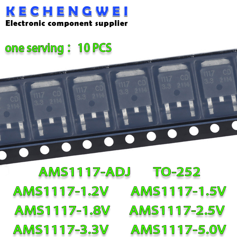 10PCS/Lot AMS1117CD-ADJ AMS111 - Ams1117 Module review and price