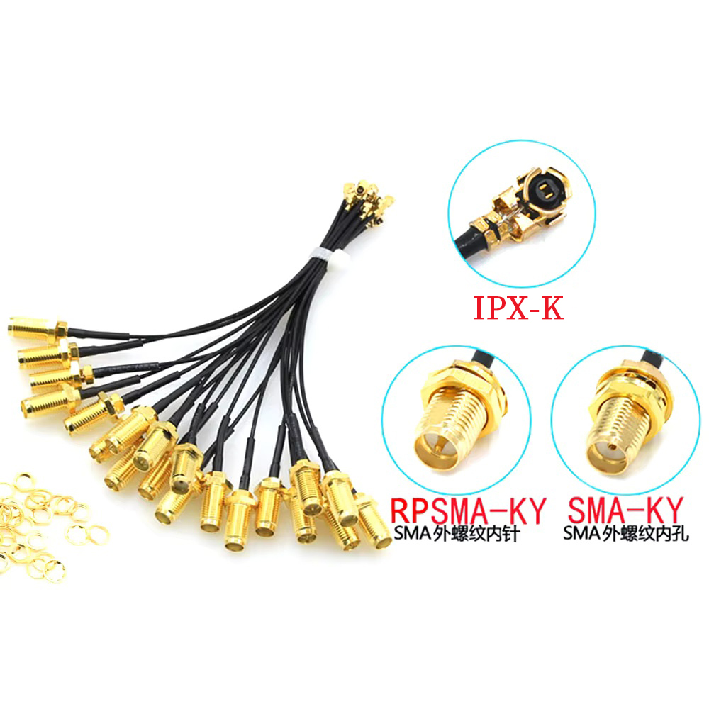 5Pcs RP-SMA Female to U.FL IPX - Ipex Connector review and price