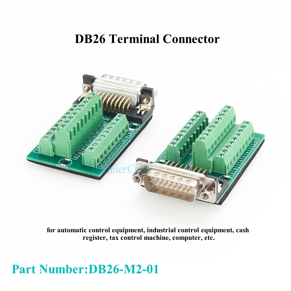 DB26 Male to Terminal Block Ma - Screw Terminal Block review and price