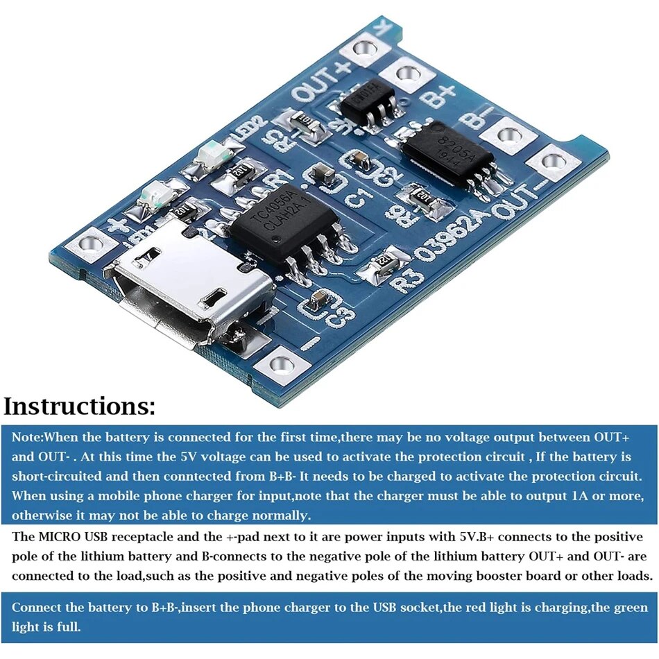 20pcs TP4056 1A 5V Lithium Bat - Tp4056 Module review and price
