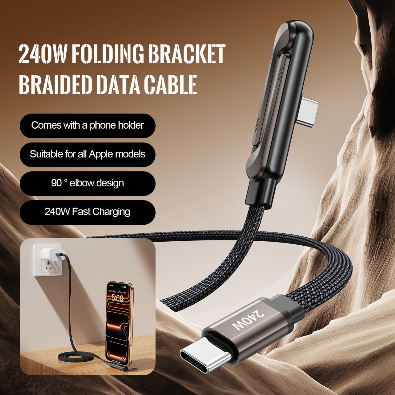 240W PD Fast Charging Type C t - Usb C Cable review and price