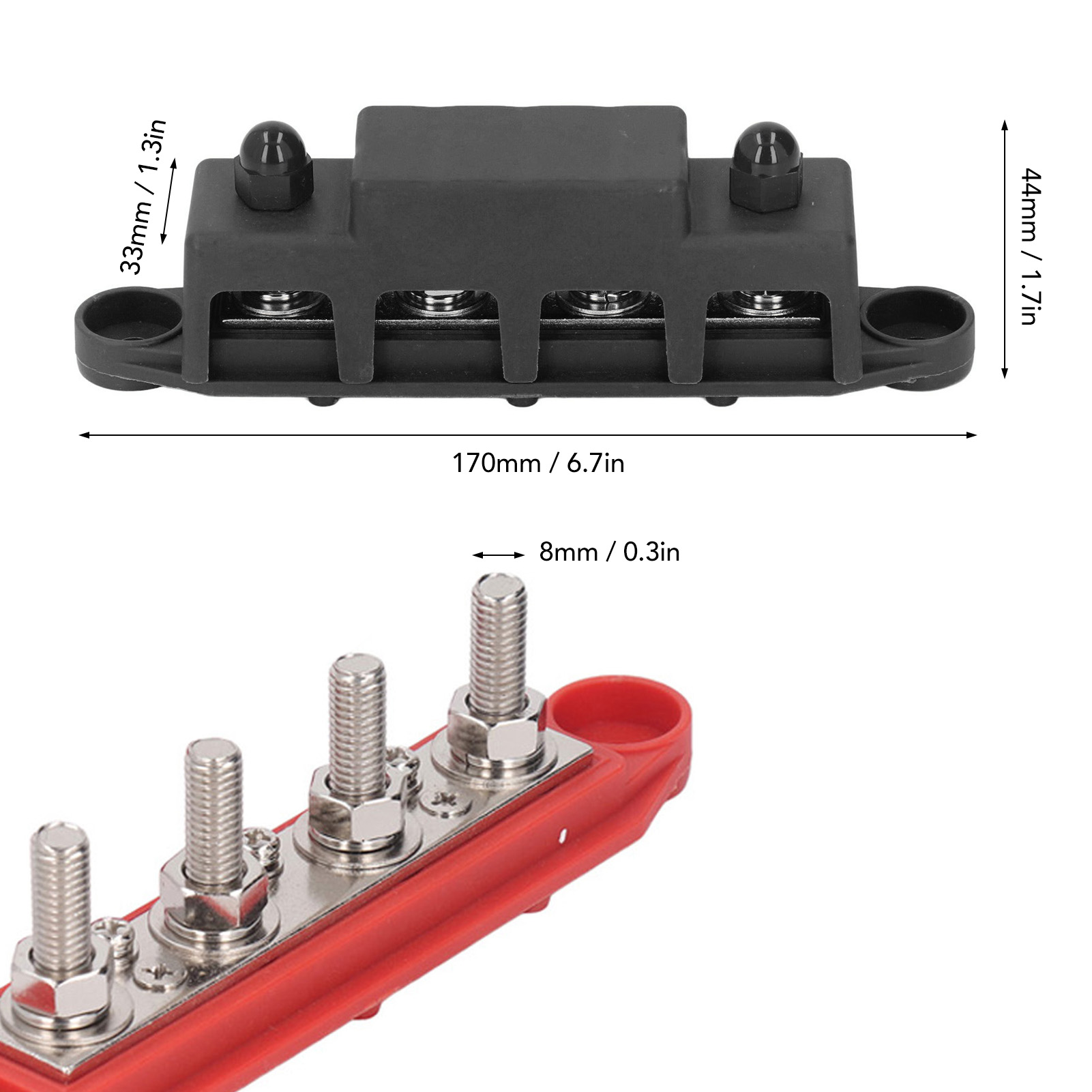 Power Distribution Block M8 Sc - Screw Terminal Block review and price