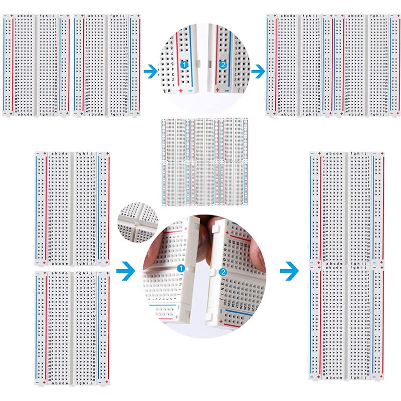 MB-102 MB102 Breadboard 400 83 - Breadboard 400 Point review and price